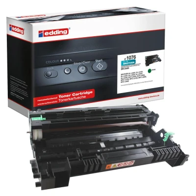 Abbildung von edding Toner EDD 1076 schwarz kompatibel zu brother DR 3400