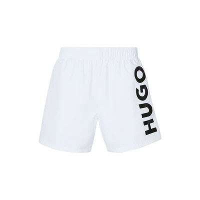 Abbildung von HUGO Badeshorts ABAS mit Logo Print