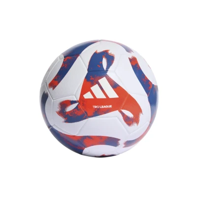Abbildung von adidas Unisex Ball (Laminated) Tiro League Tsbe Football, White/Team Royal Blue/Team Solar Orange, HT2422, 4