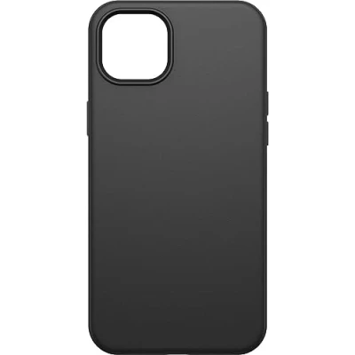 Abbildung von OtterBox Symmetry+ Hülle für iPhone 14 Plus mit MagSafe, stoßfest, sturzsicher, schützende dünne Hülle, 3x getestet nach Militärstandard, antimikrobieller Schutz,Schwarz,Keine Einzelhandelsverpackung