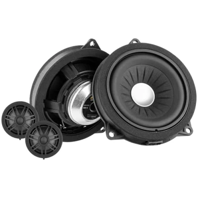 Abbildung von ETON UG BMW10W 10 cm / 4“ 2 Wege Plug &amp; Play Komponenten System, Auto Lautsprecher Set kompatibel mit BMW und Mini Fahrzeugen, Sound System für Türeinbau (W Korb), 1 Paar