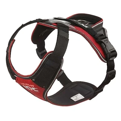 Abbildung von Julius K9 IDC Longwalk Geschirr rot grau, 2XS
