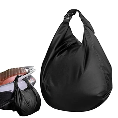 Abbildung von Motorradhelmtasche, Helmtasche Für Motorradhelm, Abschließbar Helmtasche, Motorrad Helmschloss, Helmrucksack Fahrrad, Schützen Sie Ihren Helm Vor Kratzern Und Staub