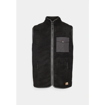 Abbildung von Fjallraven 87073 550 030 Vardag Pile Fleece Vest M Sweatshirt Herren Black Dark Grey Größe S