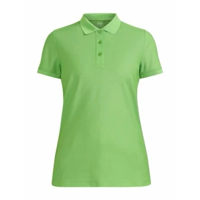 Abbildung von Craft CORE Unify Polo Shirt Poloshirt Damen S Green Funktionelles Recyclingpolyester Sehr guter Feuchtigkeitstransport Quick Dry Kurzarm Trainingsshirt