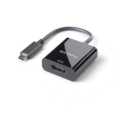 Abbildung von PureLink IS181 USB C auf HDMI Adapter 4K60 iSerie 0,10m, schwarz