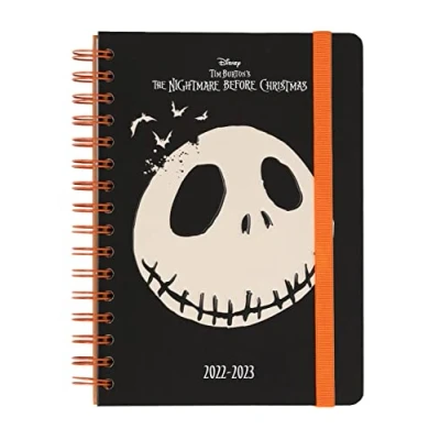 Abbildung von Grupo Erik Schulplaner 2022 2023, Nightmare Before Christmas Schulkalender Kalender für die Schule, Hausaufgabenheft, Wochenplaner 12 Monate A5 Format