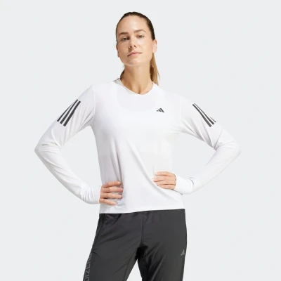 Abbildung von adidas Performance Langarmshirt, Damen, Größe: XL, White