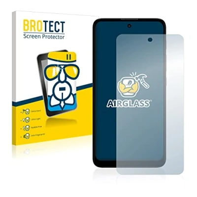 Abbildung von BROTECT Schutzglas für Motorola Moto E40 Schutzfolie Panzer Folie Glas [Extrem Kratzfest 9H, Anti Fingerprint, Ultra Transparent]