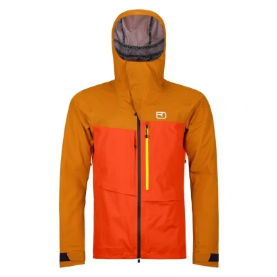 Abbildung von Ortovox Men 3l Ravine Shell Jacket Hot Orange Größe Xl