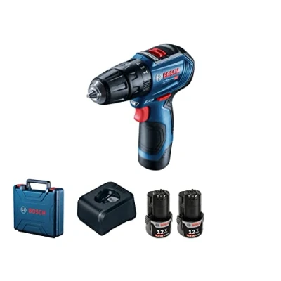 Abbildung von Akkubohrmaschine Bosch Impact 12V 30/17Nm 2x2,0Ah + Koffer GSB 30 (06019G9100)
