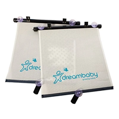 Abbildung von Dreambaby F2072 Auto Fensterblende Sonnenschutz Sonnenblende (36 x 48cm) 2er