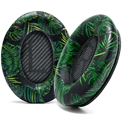 Abbildung von WC Wicked Cushions Ersatzohrpolster Kompatibel mit Bose QuietComfort 35 (QC35) &amp; 35ii (QC35ii) Kopfhörern mehr Verbesserter Komfort Haltbarkeit Tropical