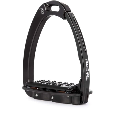 Abbildung von Tech Stirrups Steigbügel Venice Plus EVO Schwarz Adult