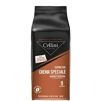 Abbildung von Cellini Crema Speciale Ganze Bohne, 1000 g, 1er Pack (1 x 1 kg)