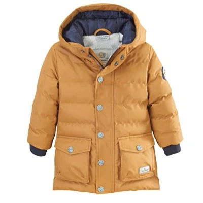 Abbildung von first instinct by killtec unisex PU Steppparka mit Kapuze FIOW 11 MNS QLTD PRK, camel, 74/80, 38738 000