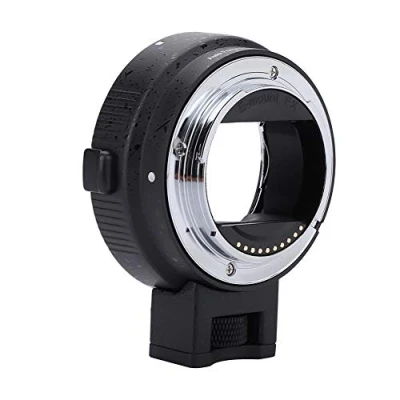 Abbildung von Professioneller Objektivadapter, Objektivadapterring, AF Objektivadapter für Canon EF/EF S Objektive, passend Sony E Mount Kameras