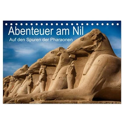Abbildung von Abenteuer am Nil. Auf den Spuren der Pharaonen (Tischkalender 2025 DIN A5 quer), CALVENDO Monatskalender