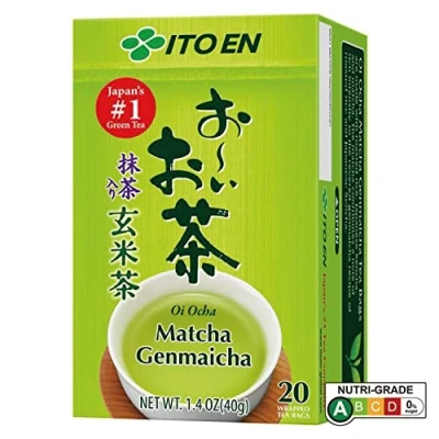 Abbildung von ITO EN Oi Ocha Matcha Genmaicha Tee, Teebeutel im Sachet à 2 g (20 St. / Pkg.)