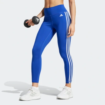 Abbildung von adidas Performance Essentials 3STRIPES Highwaisted 7/8 Tights, Damen, Größe: Medium, Semi lucid blue