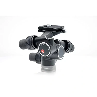 Abbildung von Manfrotto Digital PRO Getriebeneiger, Kamera Stativkopf, 3 Achsen Bewegung, hohe Genauigkeit, Fotoausrüstung,
