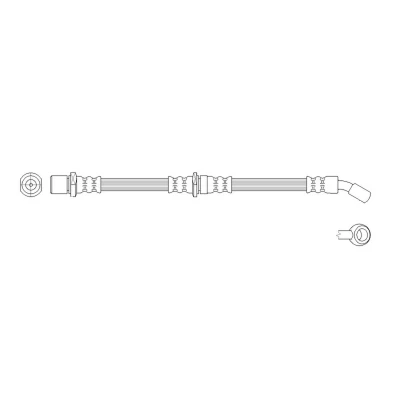 Abbildung von K&amp;K FT0507 Bremsschläuche M10x1 530mm SUBARU: Forester I