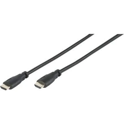 Abbildung von Vivanco 42943 10m HDMI schwarz Kabel (10 m, Typ A Standard), (Standard), Audio Rückkanal (ARC)