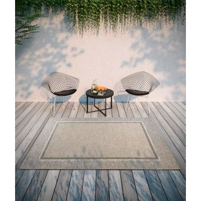 Abbildung von Villeroy &amp; Boch Teppich &quot;Luitwin&quot;, rechteckig, In Outdoor, Flachgewebe, wetterfest, Terrasse, Balkon, natur, modern