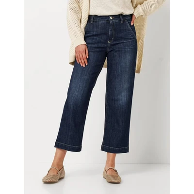 Abbildung von TONI Weite Jeans &quot;Liv Culotte&quot;, Culotte mit Stretch