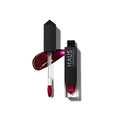 Abbildung von HAUS LABORATORIES By Lady Gaga: LE RIOT Lip Gloss High Shine, Lightweight Available in 18 Colors, Shimmer &amp; Sparkle, Comfortable Wear, Vegan Cruelty Free 0.17 Oz.