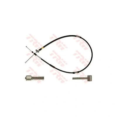 Abbildung von TRW GCH2208 Handbremsseil 1590, 1255 Trommelbremse TOYOTA: Corolla VIII Compact, Liftback, VII Kombi