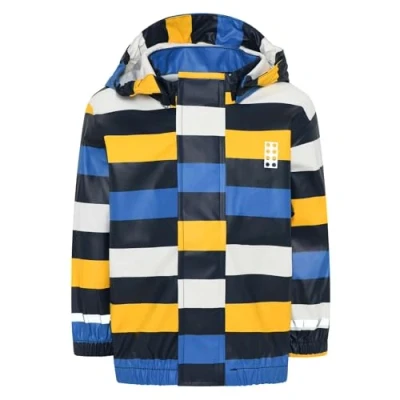 Abbildung von LEGO kidswear Duplo Justice Regenjacke / wasserabweisende Jacke für Kinder, Größe: 86, Blau