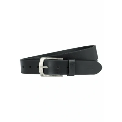 Abbildung von camel active Herren Gürtel aus Leder Schwarz, menswear 3XL