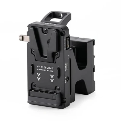 Abbildung von Tilta Batterieplatte kompatibel mit Sony FX6 V Mount Adapter ES T20 BTP