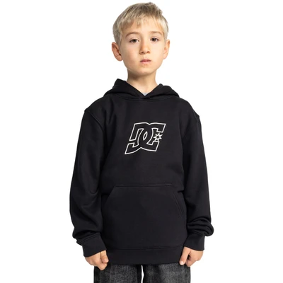 Abbildung von DC Shoes Kapuzenpullover für Kinder, Größe: 134/140, Kvj black