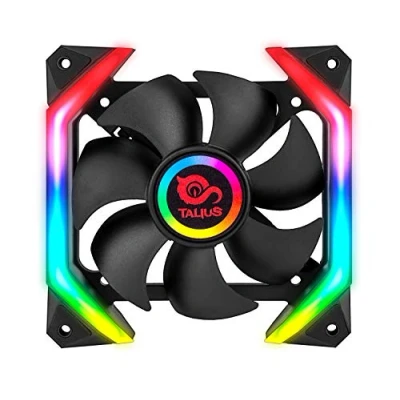 Abbildung von Talius Shield Spectrum Lüfter 12cm Retail Sweep Effekte Pulse Spirale Doppelring LED Anschluss 6 Pin (1 Fan Spectrum)
