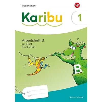 Abbildung von Karibu Ausgabe 2024: Arbeitsheft 1 (B) Druckschrift zur Fibel Ausleihe plus Fibeltexteheft: 2024