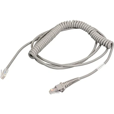 Abbildung von Datalogic Kabel seriell RJ 45 (10 polig) (M) 3,7 m für Gryphon I GD4110, GD4130; Magellan 95 x x; QuickScan QD2110, QD2130