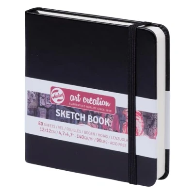 Abbildung von Talens Art Creation Skizzenbuch Schwarz 12x12cm