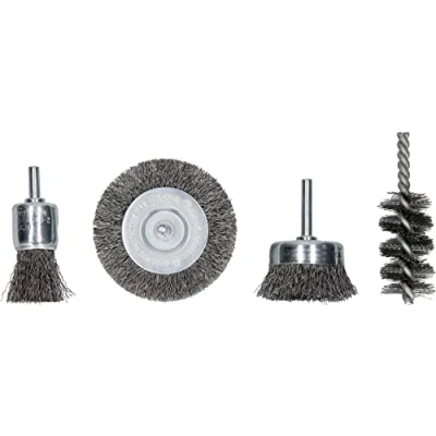 Abbildung von Bosch Home and Garden 2609256553 DIY Drahtbürsten Set 4 teilig