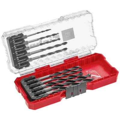 Abbildung von Einhell Holzbohrer S CASE 10 tlg. Set, zweispiralig
