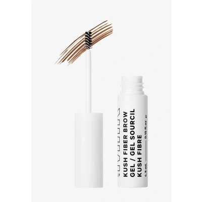 Abbildung von Milch Makeup KUSH Fiber Brauengel, Dub (kastanienbraun) Verdickendes Brauengel Weicher, flexibler Halt Vegan, tierversuchsfrei