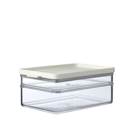 Abbildung von Mepal Kühlschrankbox Omnia Nordic White 2 teilig