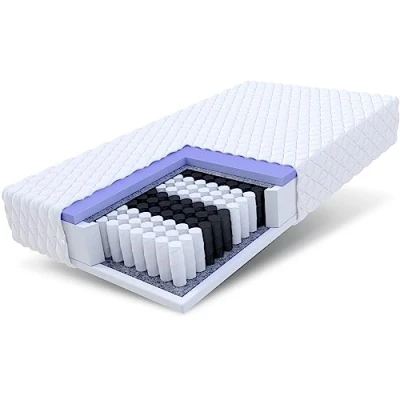 Abbildung von Taschenfederkernmatratze MARINER 90x200, 140x200, 160x200, 180x200 cm &amp; weitere Größen, FDM, 23 hoch, (komfortable Matratze, Allergiker geeignet), Wendematratze mit zwei unterschiedlich festen Liegeseiten