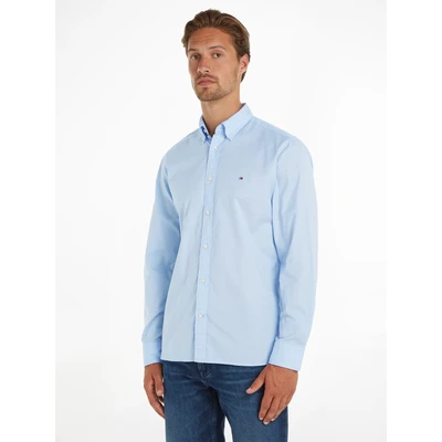 Abbildung von Tommy Hilfiger FLEX Shirt Hemd, Herren, Größe: Medium, Sweet blue