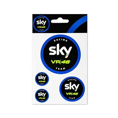 Abbildung von VR46 Aufkleber Sky Racing,Unisex,One Size,Multi