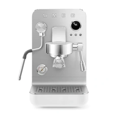 Abbildung von SMEG Siebträgermaschine EMC02WHMEU (weiß matt)