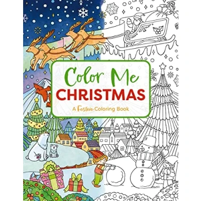 Abbildung von Color Me Christmas: A Festive Adult Coloring Book (Color Books)