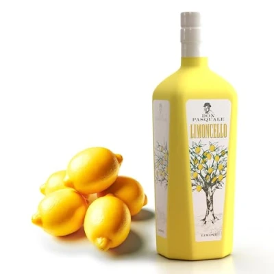 Abbildung von Don Pasquale Limoncello der edle Likör aus Zitronen, eine echte Spezialität Italien, ideal als Digestif 1 x 0,7l