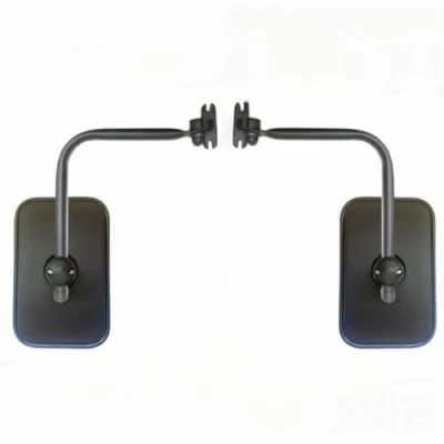Abbildung von MelTruck® 2x Außenspiegel Rückspiegel 275x175 mm E20 ø15 28 Spiegelhalter Spiegelarm LKW Zetor Traktor Schlepper